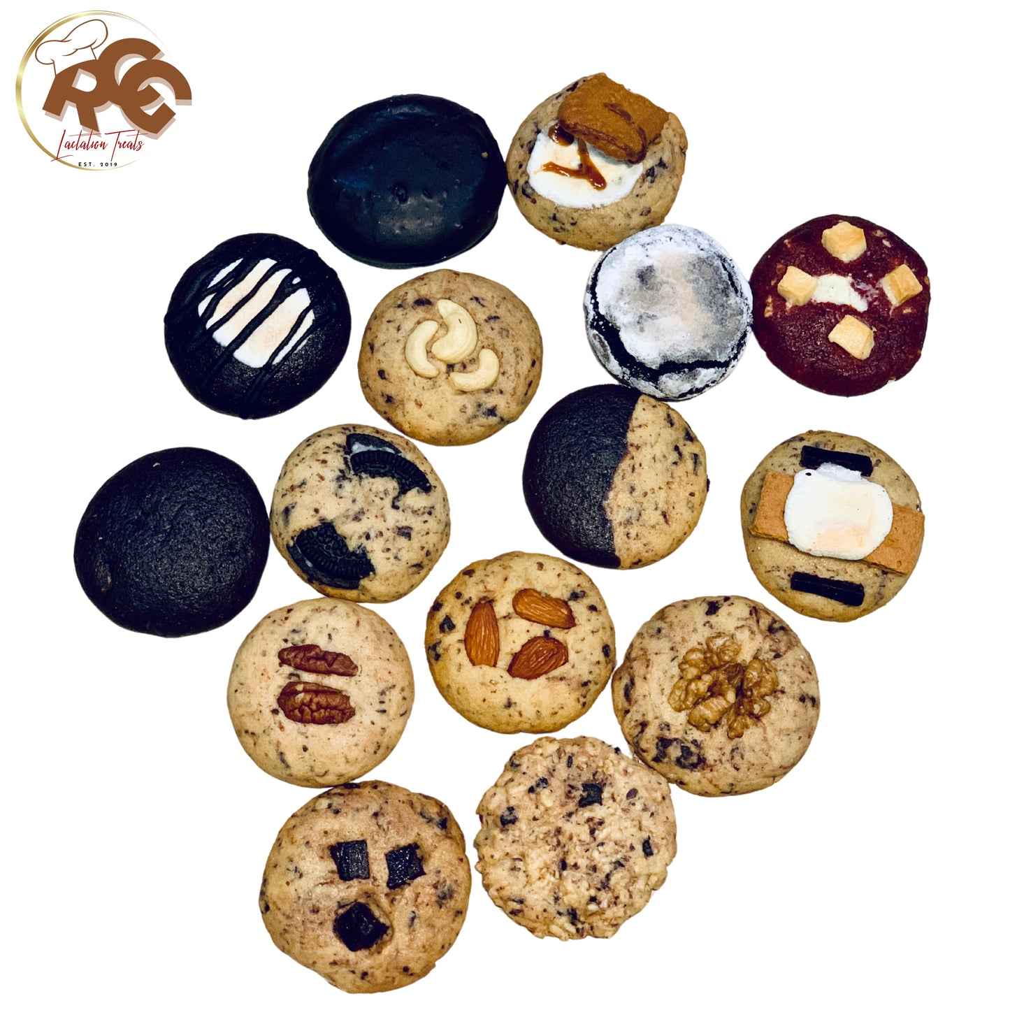 Lactation Set 15 Flavors - ALL COOKIES Breastmilk Booster